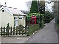 Telephone box on Church Lane, Kingston.