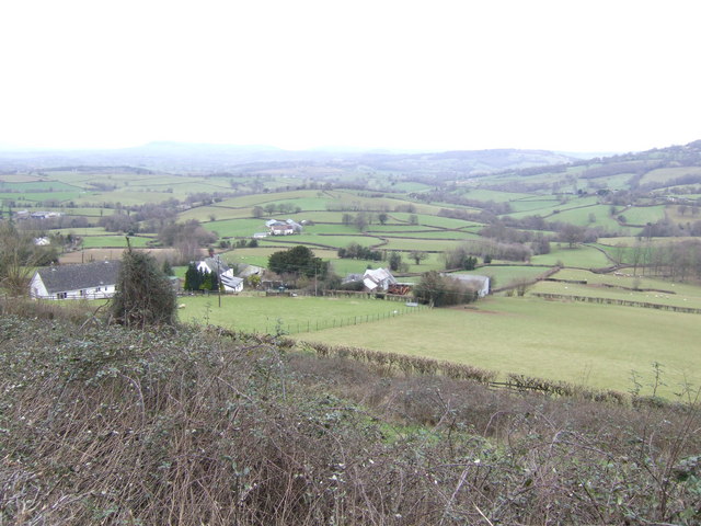 The rolling hills of Monmouthshire