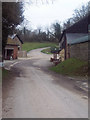 Bridleway at Chalk Pyt Farm