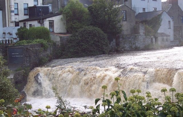 Waterfalls at Ennistymon, County Clare