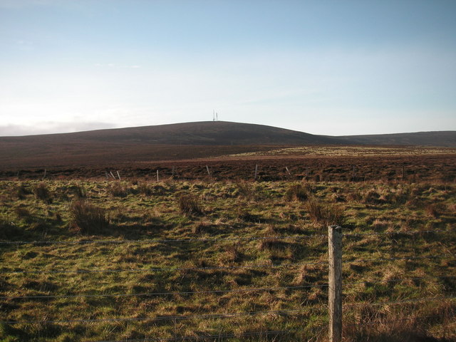 Keelylang Hill from the Old Finstown Road