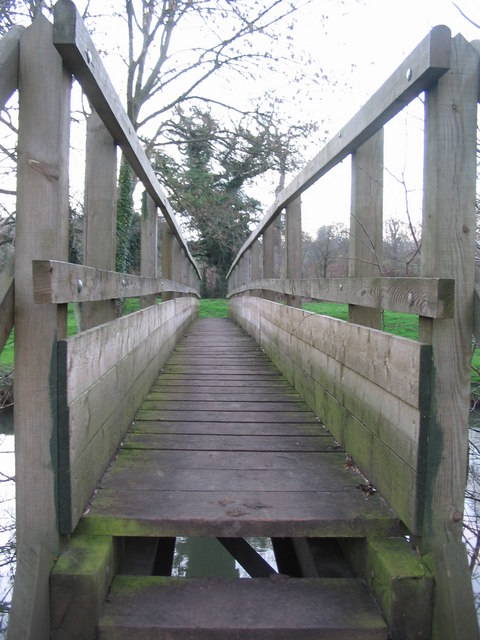 Footbridge over the Mells River #2