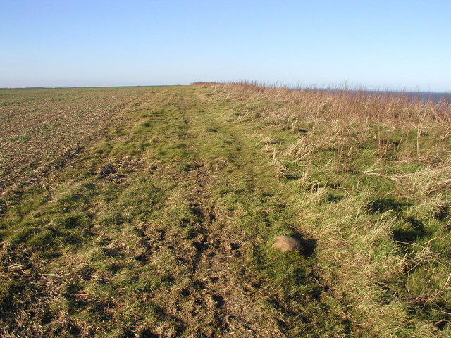 Cliff path north of Aldbrough