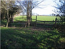 SJ4459 : Stile near Lea Newbold Farm by John S Turner