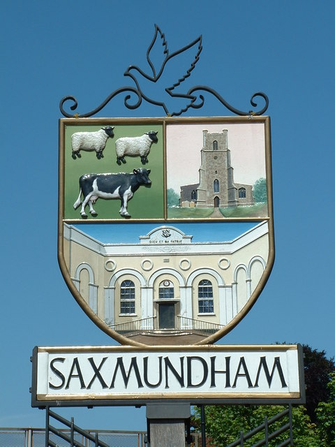 Saxmundham Village Sign