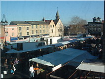TL8564 : Saturday Market Bury St.Edmunds by Keith Evans