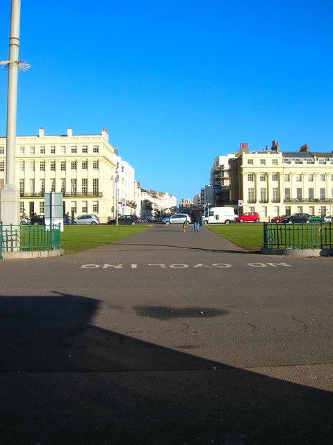 View from the Shelter, Hove Sea Wall