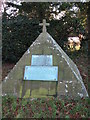 Pyramid Tombstone in Sharow Churchyard