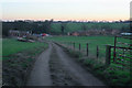 Dusk at Low Park Farm, Aslackby