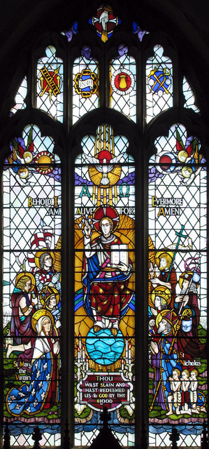 St Nicholas, Pluckley, Kent - East window
