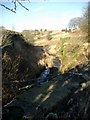 The Powmillon at Hapton Crags bridge