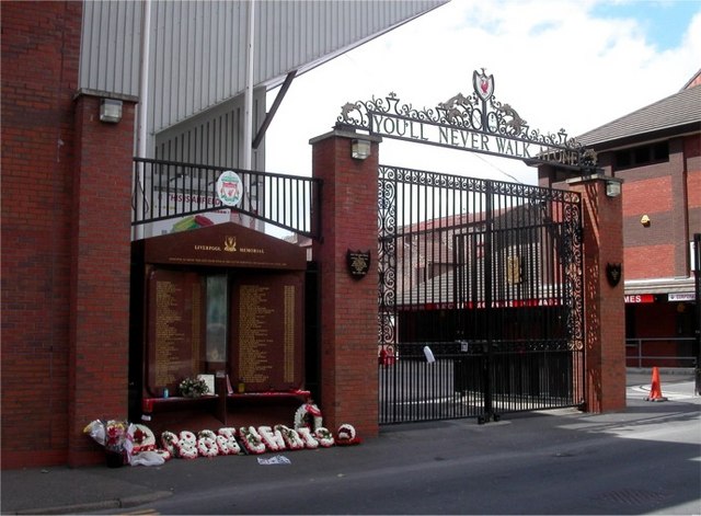 Liverpool FC, Shankly Gates and... © Tom Pennington :: Geograph Britain and Ireland