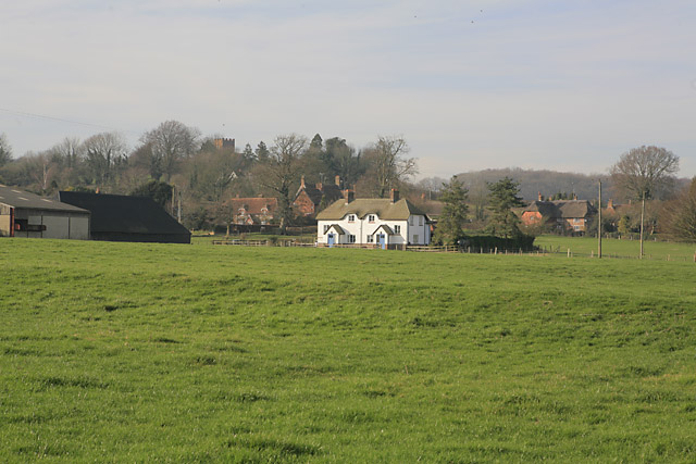 Approaching Tichborne from the south