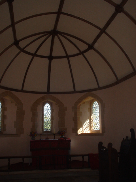 Interior of Langham Church (Thatched)