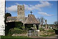 Lawhitton Church and Lych Gate