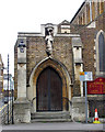 St Stephen, Clewer, Berks - Porch