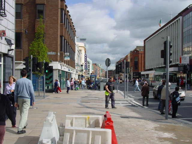 Limerick - O'Connell Street looking north east