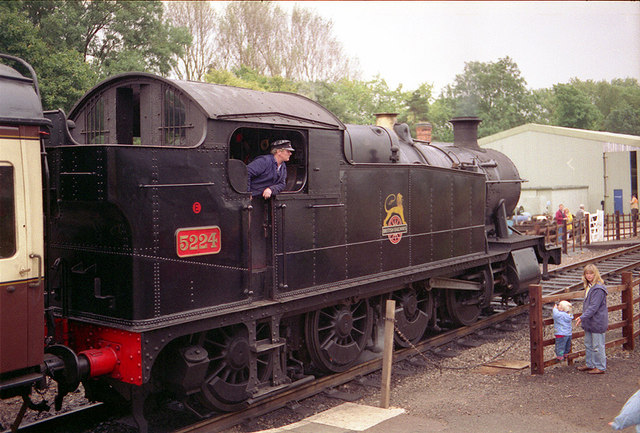 5224 at Quorn on the GCR Railway