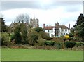 View towards Eling Church from the River Test Bank