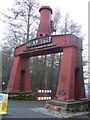 Entrance to Beamish North of England Open Air Museum