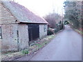 Brick building by Nursery Lane