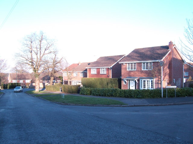 Suburban edge of Heathfield