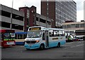 Leaving Hanley bus station