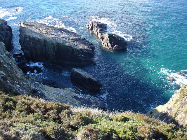 The rocky coast north of North Erradale