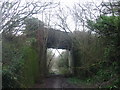 Whetley Bridge and disused rail line