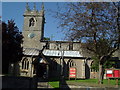 St Peters church in summer