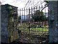 Padlocked cemetery