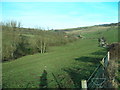 View back down towards Beck Cottage