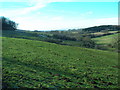 Looking over Millington Beck towards the Vale of York