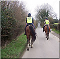 Heading up Picketts Lane