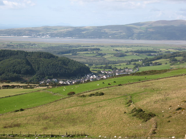 View from near Bwlch-y-ddwyallt farm towards Talybont