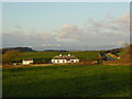 Crossroads at Craig Cottages, with Southern Uplands in background