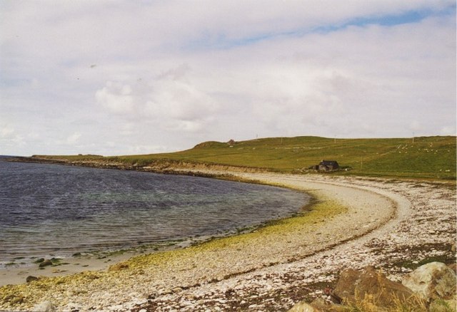 Shingle beach at Westing, Unst
