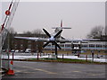 Spitfire at RAF Uxbridge