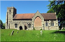 TL6435 : St Michael, Great Sampford, Essex by John Salmon