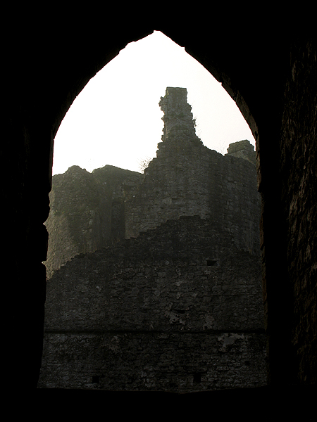 Chepstow Castle Through The Arch