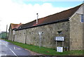 Farm building by lane to Swallowcliffe