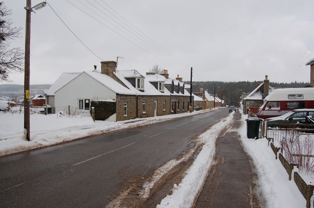 Leaving Tomintoul