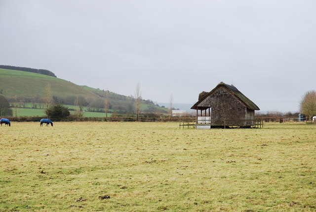 Stilted farm building