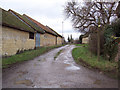 Footpath from Higher Farm to Manor Farm, Manston