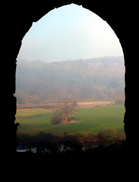 Through the Castle Arch: Chepstow