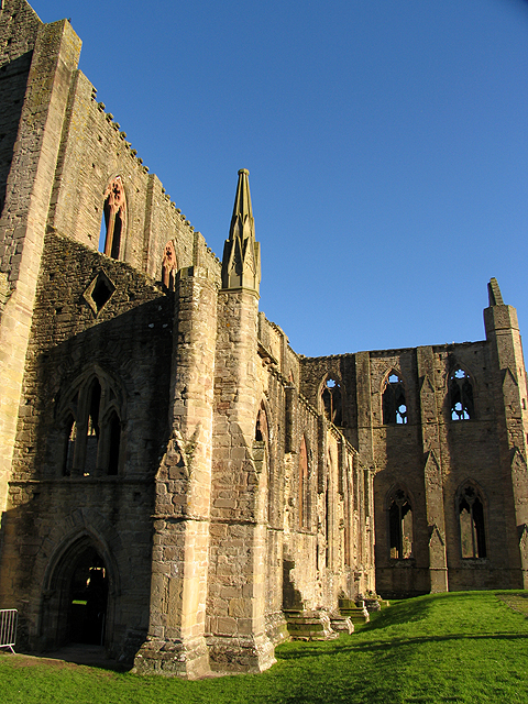 Tintern Abbey from the South West