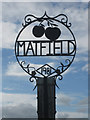 TQ6541 : Matfield village sign by Oast House Archive