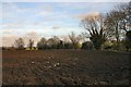 TM0177 : Ploughed field near Thelnetham by Bob Jones