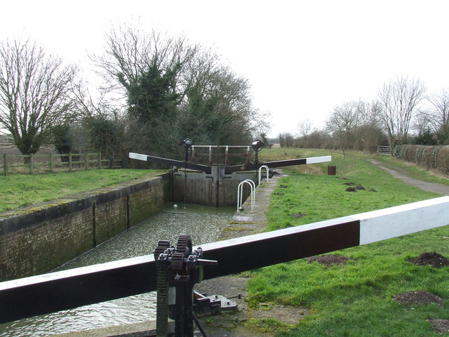 The Lock at the Canal Head near to Pocklington.