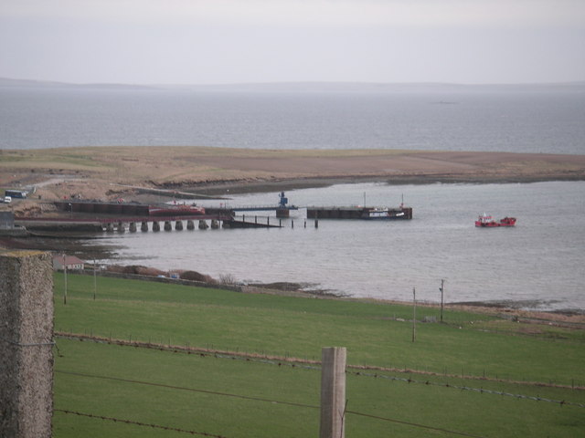 The piers at Houton